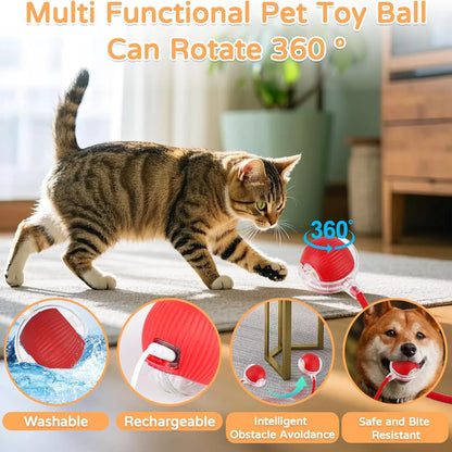 犬猫用インタラクティブボールおもちゃ